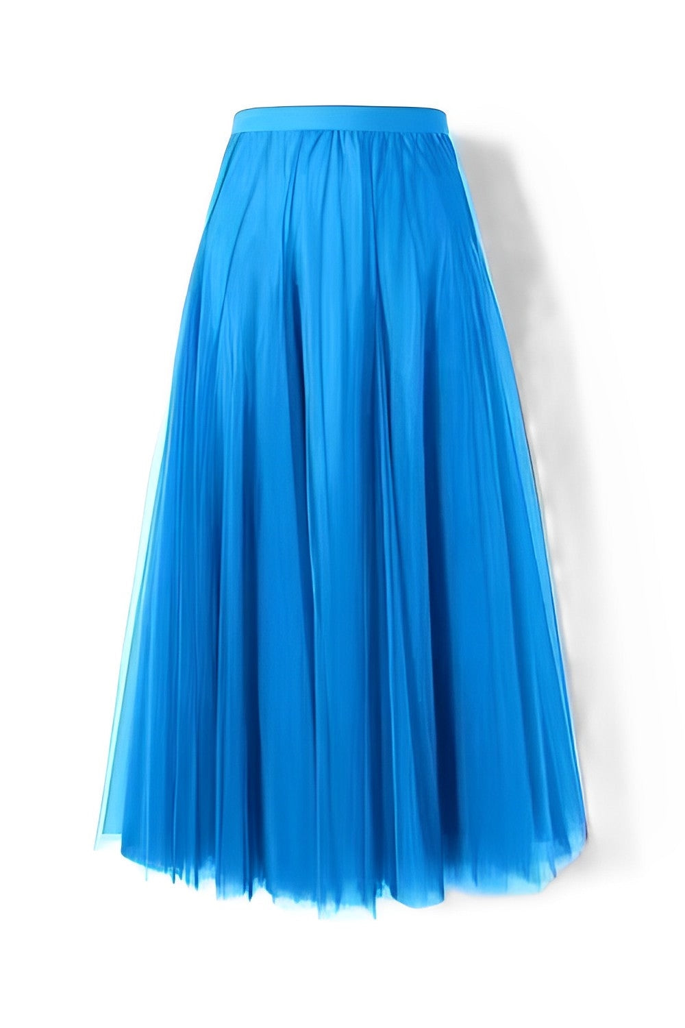 Maleah – Jupe midi plissée en tulle