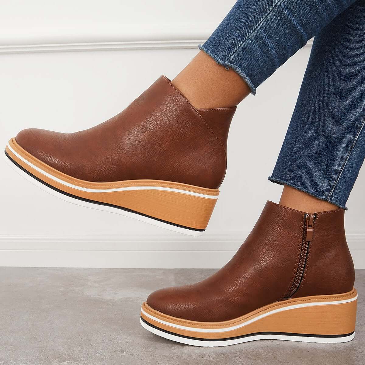 Danielle – Bottes Plateformes Stylées
