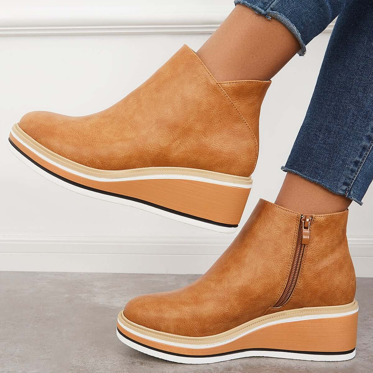 Danielle – Bottes Plateformes Stylées
