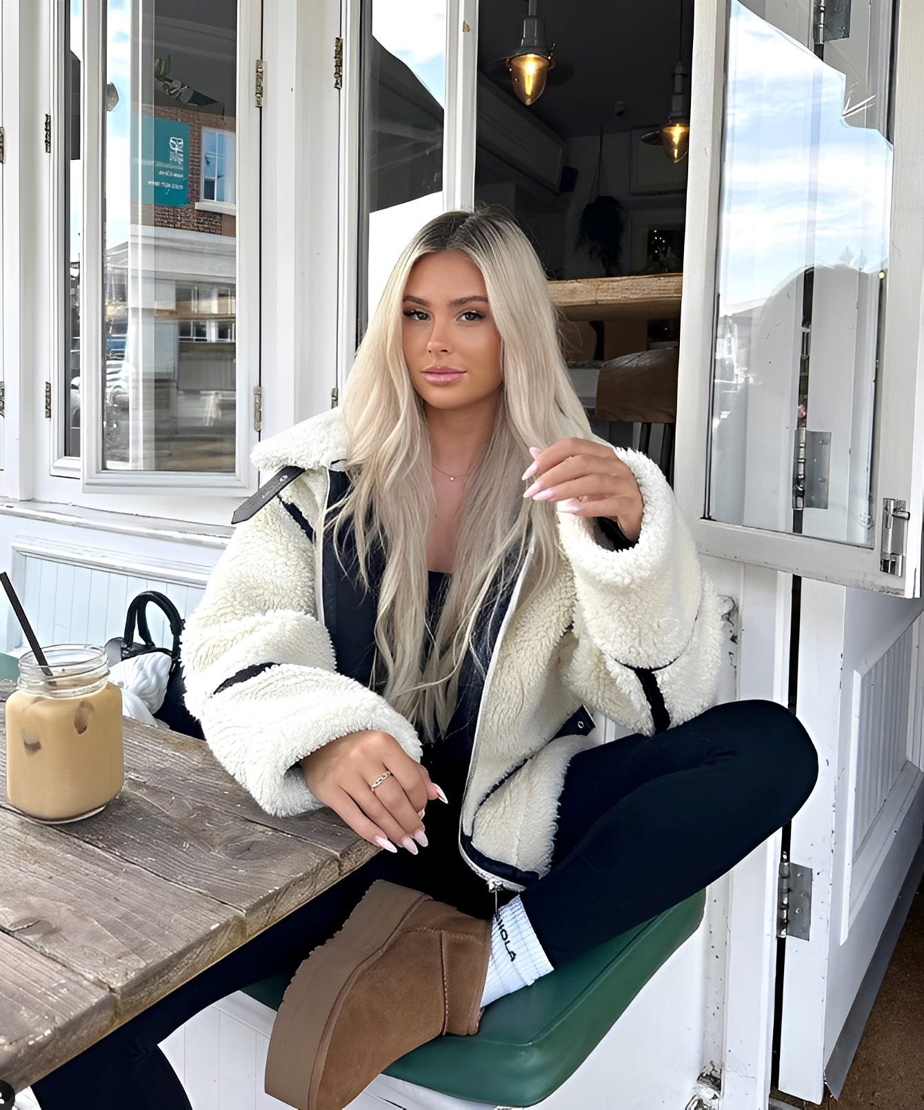 Larah – Manteau d'hiver en teddy