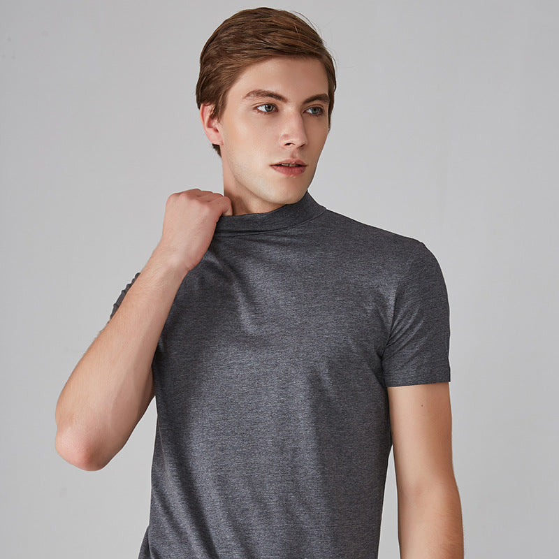 Éloi – T-shirt à col roulé anti-transpiration