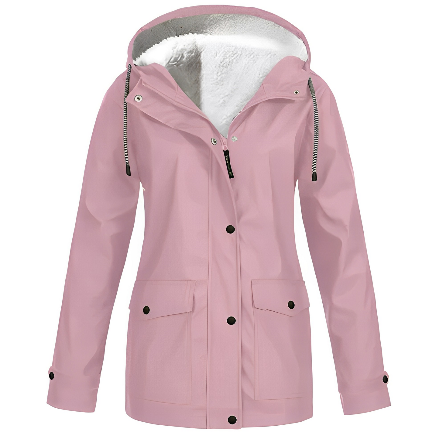 Sherlyn - Manteau à capuche pour femmes avec intérieur polaire