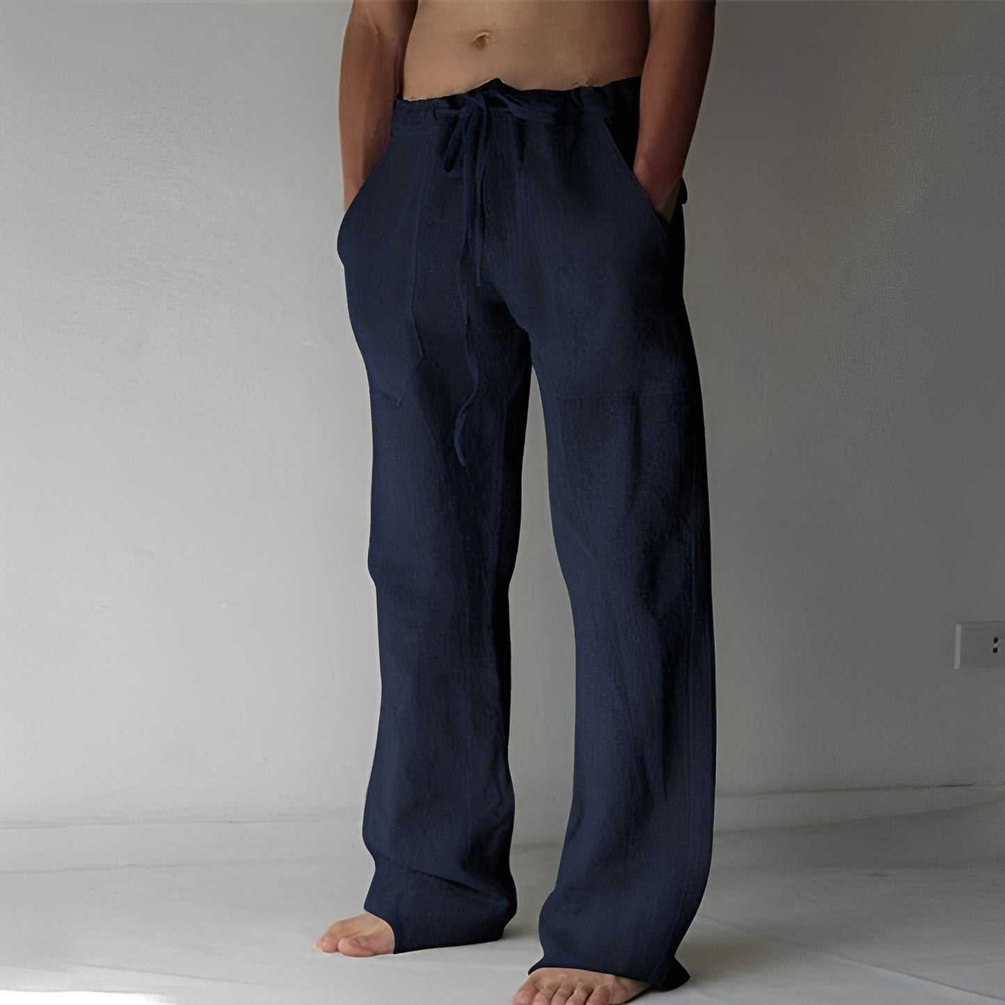 Martin - Pantalon en lin relax pour hommes