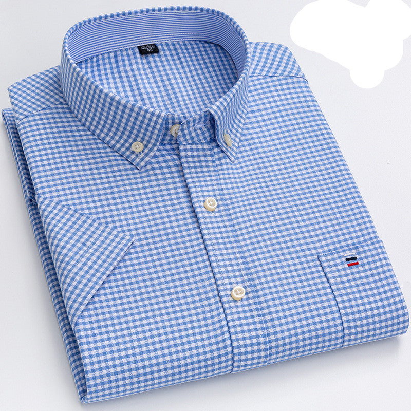 Desmond - Chemise décontractée et douce avec poche sur la poitrine pour hommes