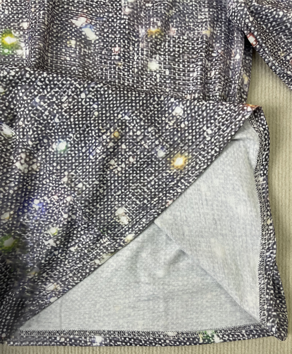 Elaina – Blouse pailletée avec manches longues