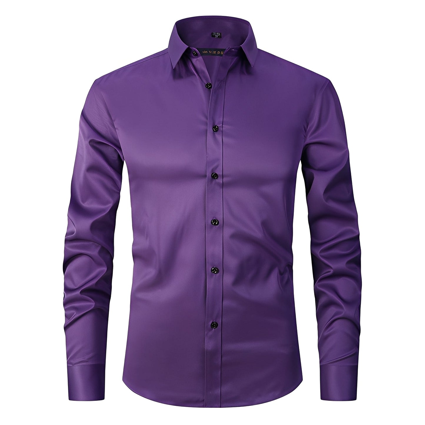 Elton - Chemise homme ajustée et élastique