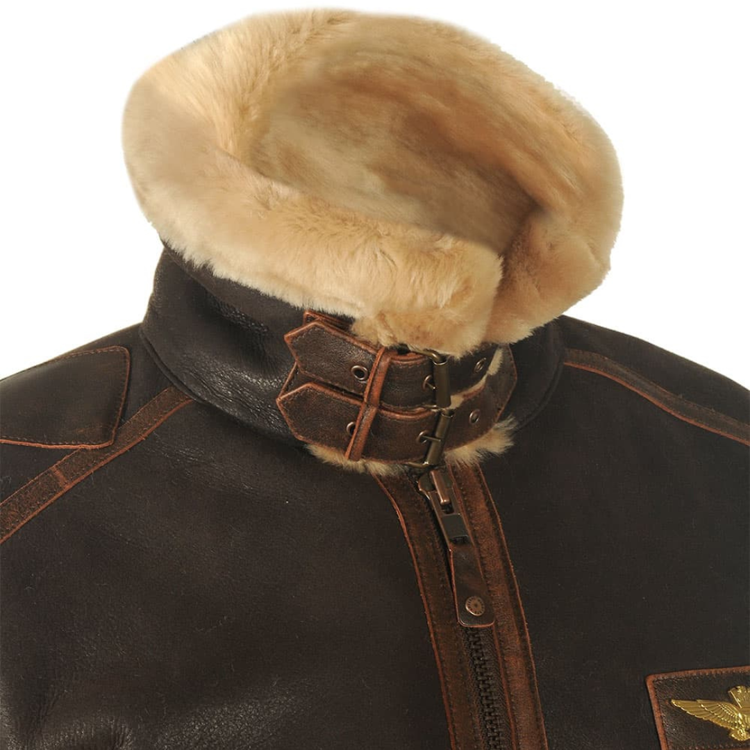 William - Manteau épais et chaud pour hommes au style rétro