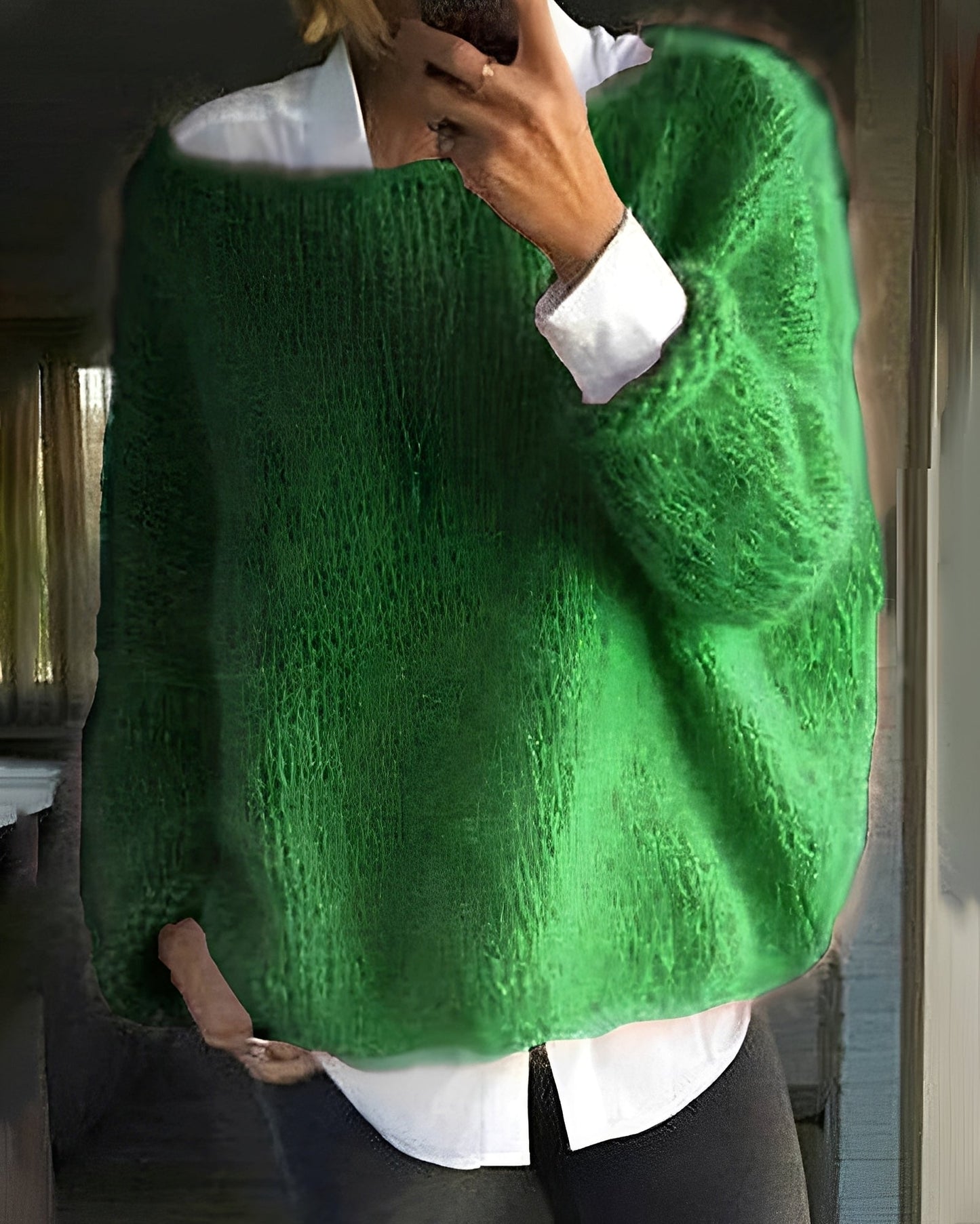 Sarah – Pull Col Rond Coloré