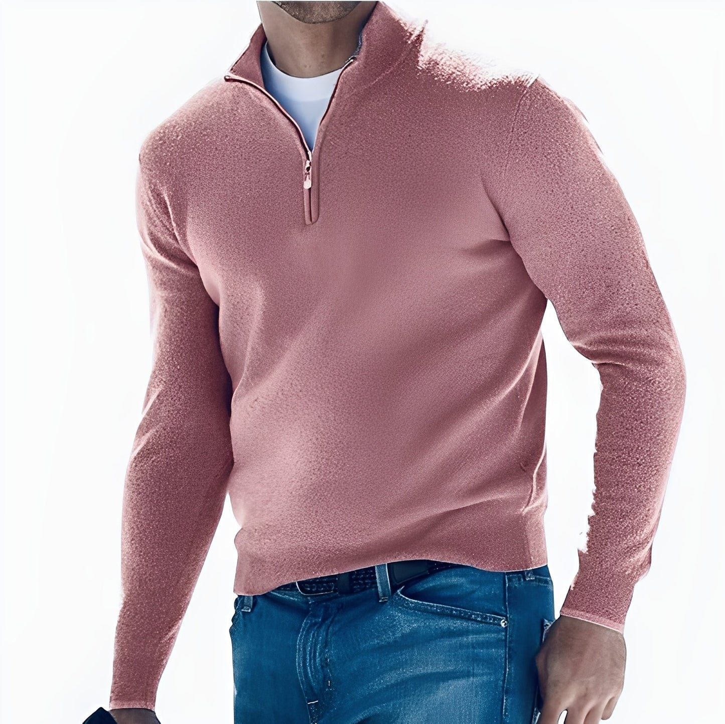 Kennith - Sweat ample à zip pour hommes