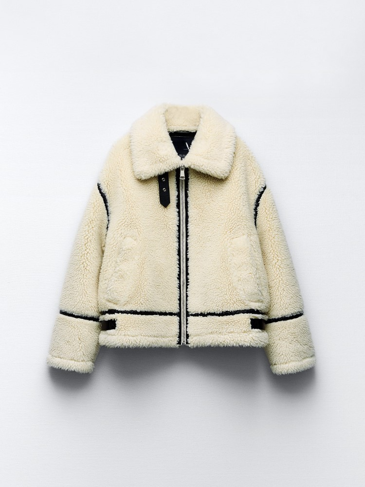 Larah – Manteau d'hiver en teddy