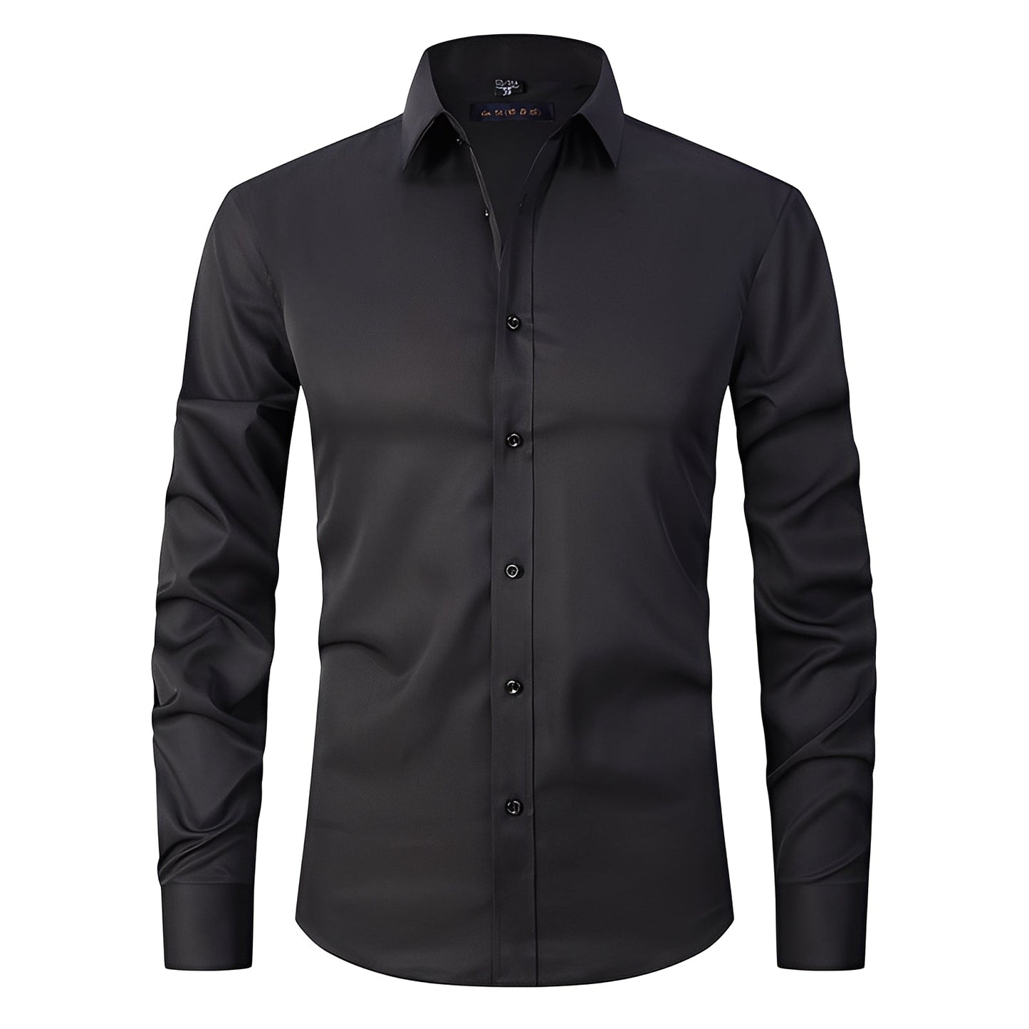 Elton - Chemise homme ajustée et élastique