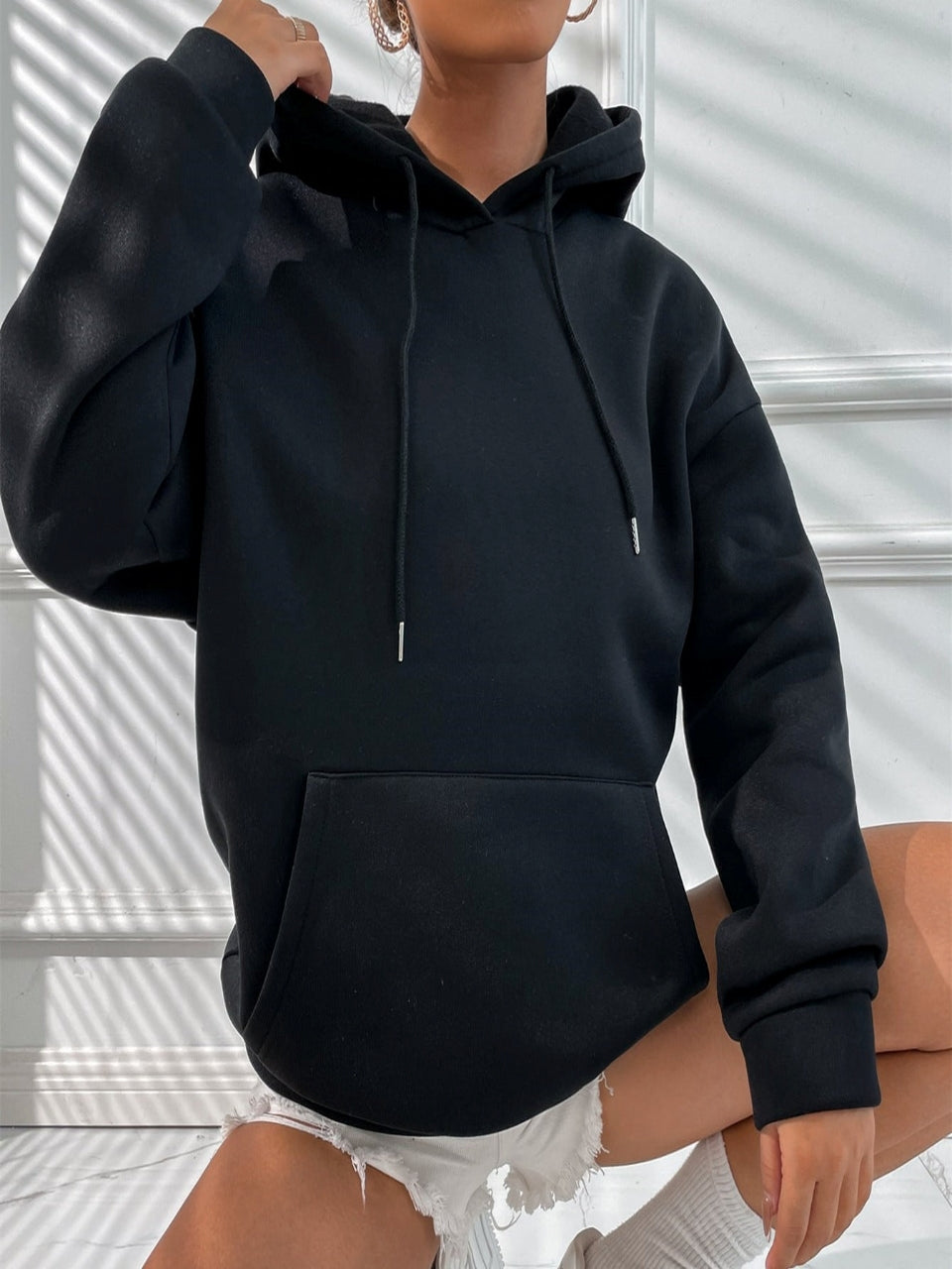 Daria – Hoodie en coton imprimé