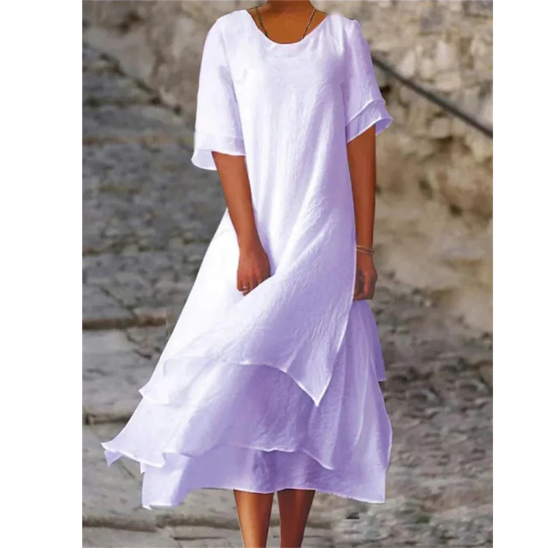 Celia – Robe Midi Confortable