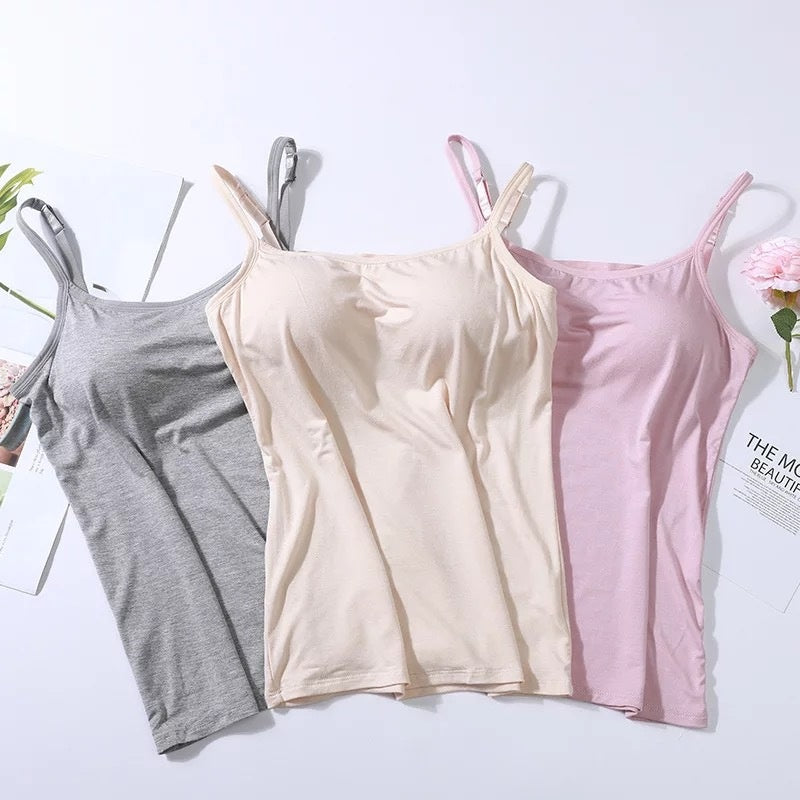 SilkySecure – Top avec Soutien-Gorge Intégré