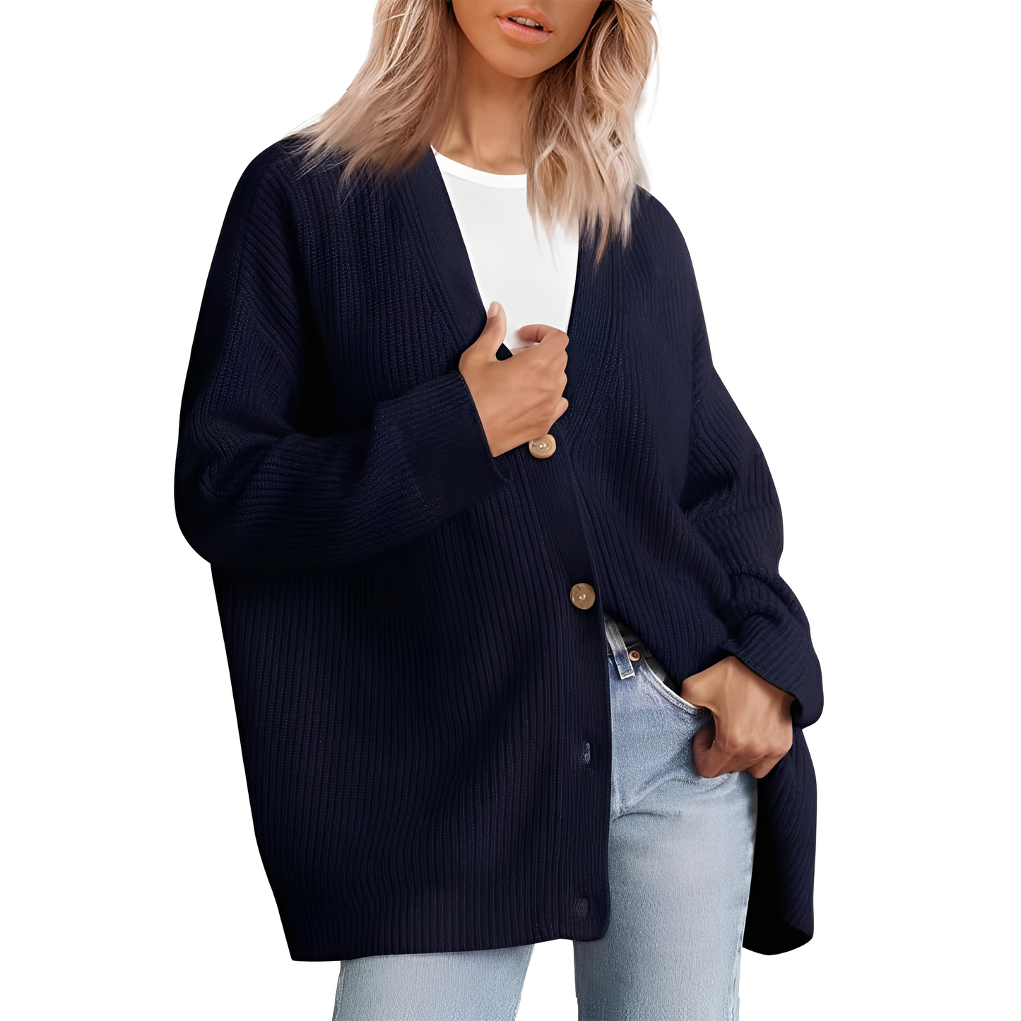 Christal - Grand gilet décontracté pour femmes