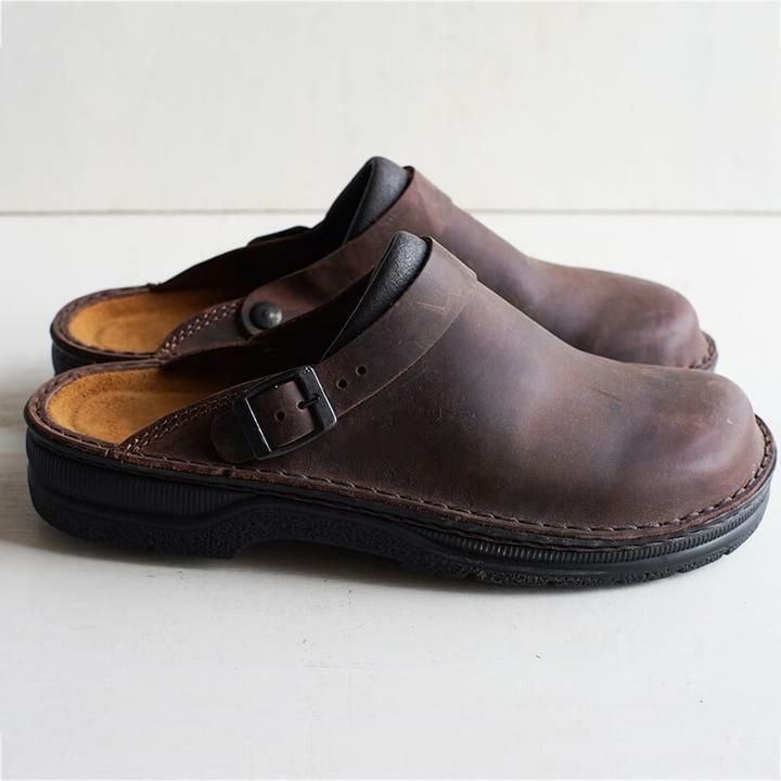 Yani – Pantoufles en cuir orthopédiques pour hommes