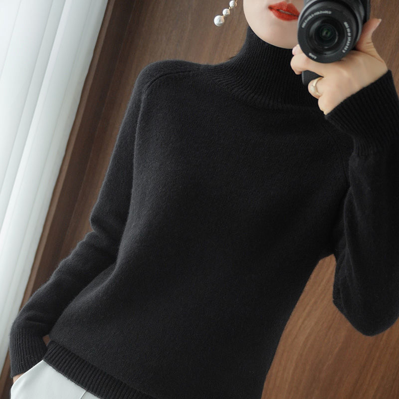 Softy – Pull Col Roulé Cachemire