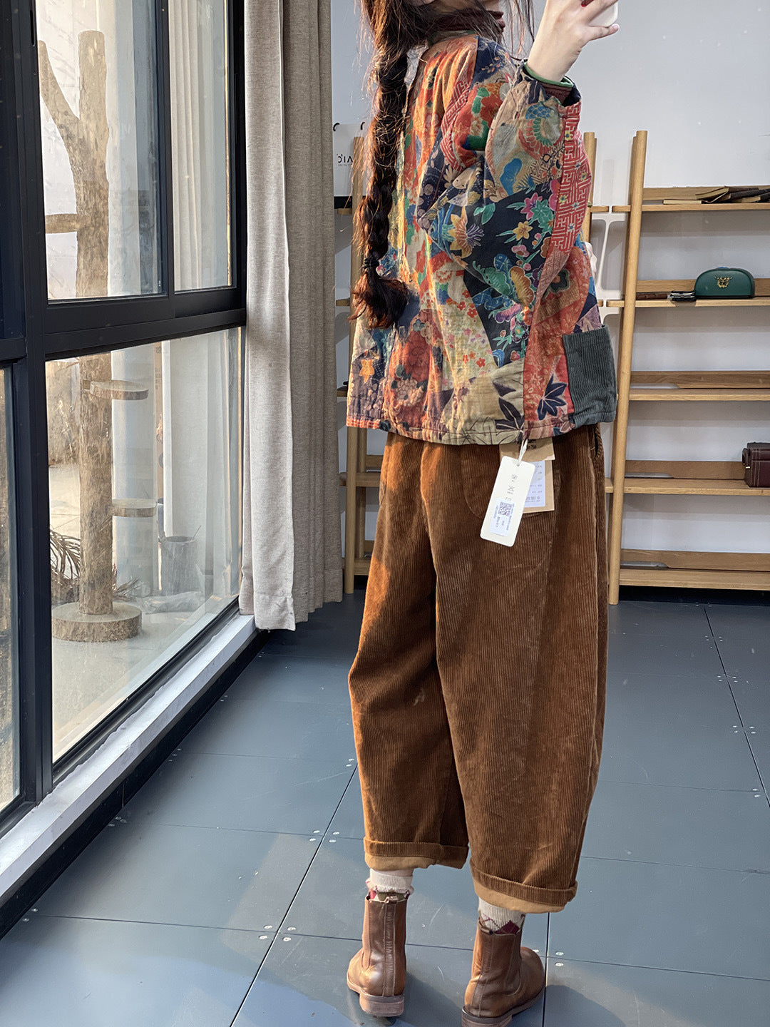 Charisse - Manteau classique avec poches pour femmes