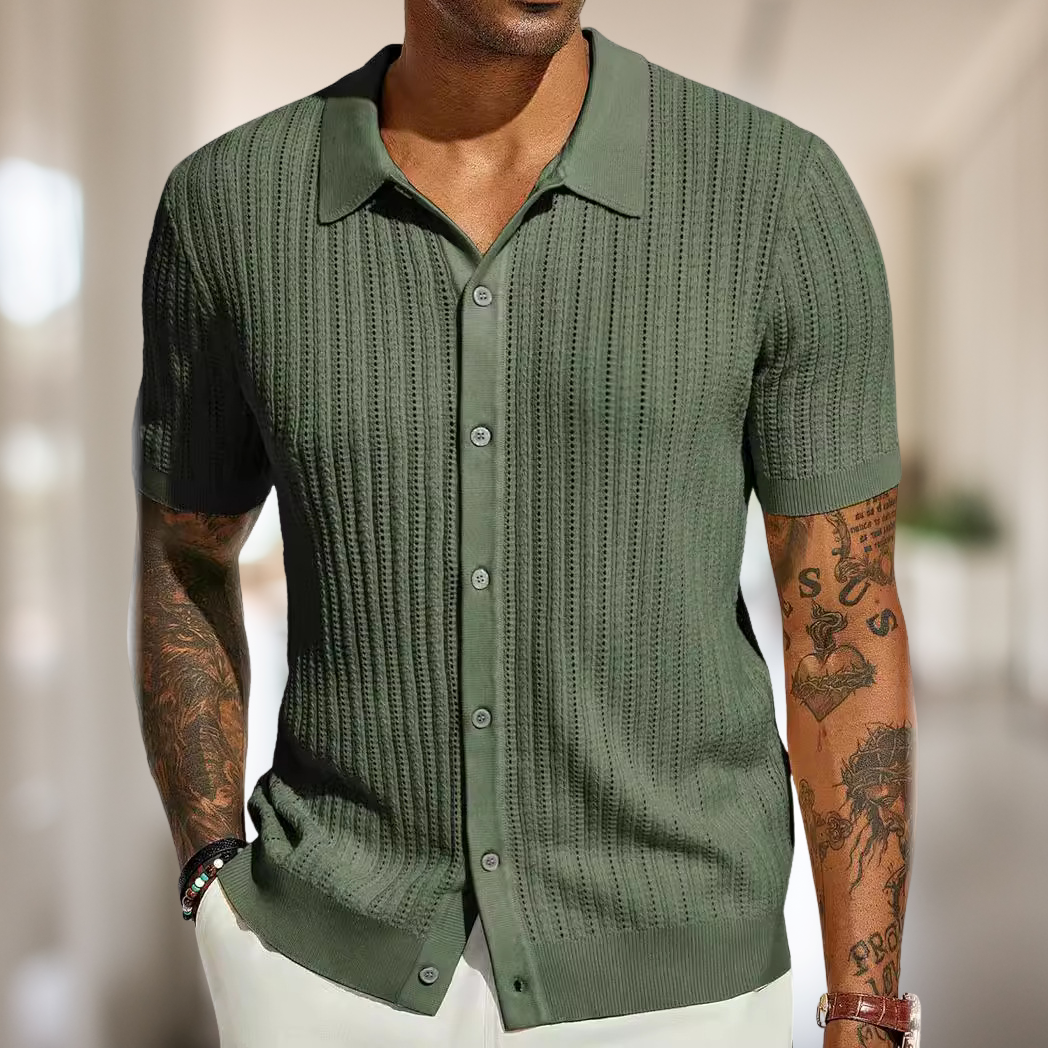 Leoven – Chemise en tricot pour l'été