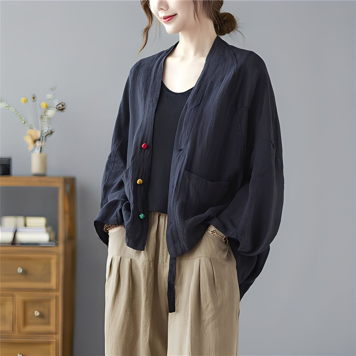 Shelia - Blouson ample avec poches