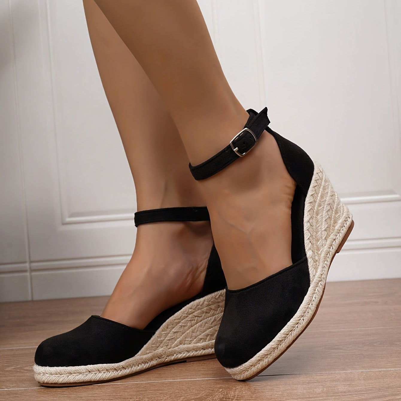Merideth - Sandales à talons compensés pour femme
