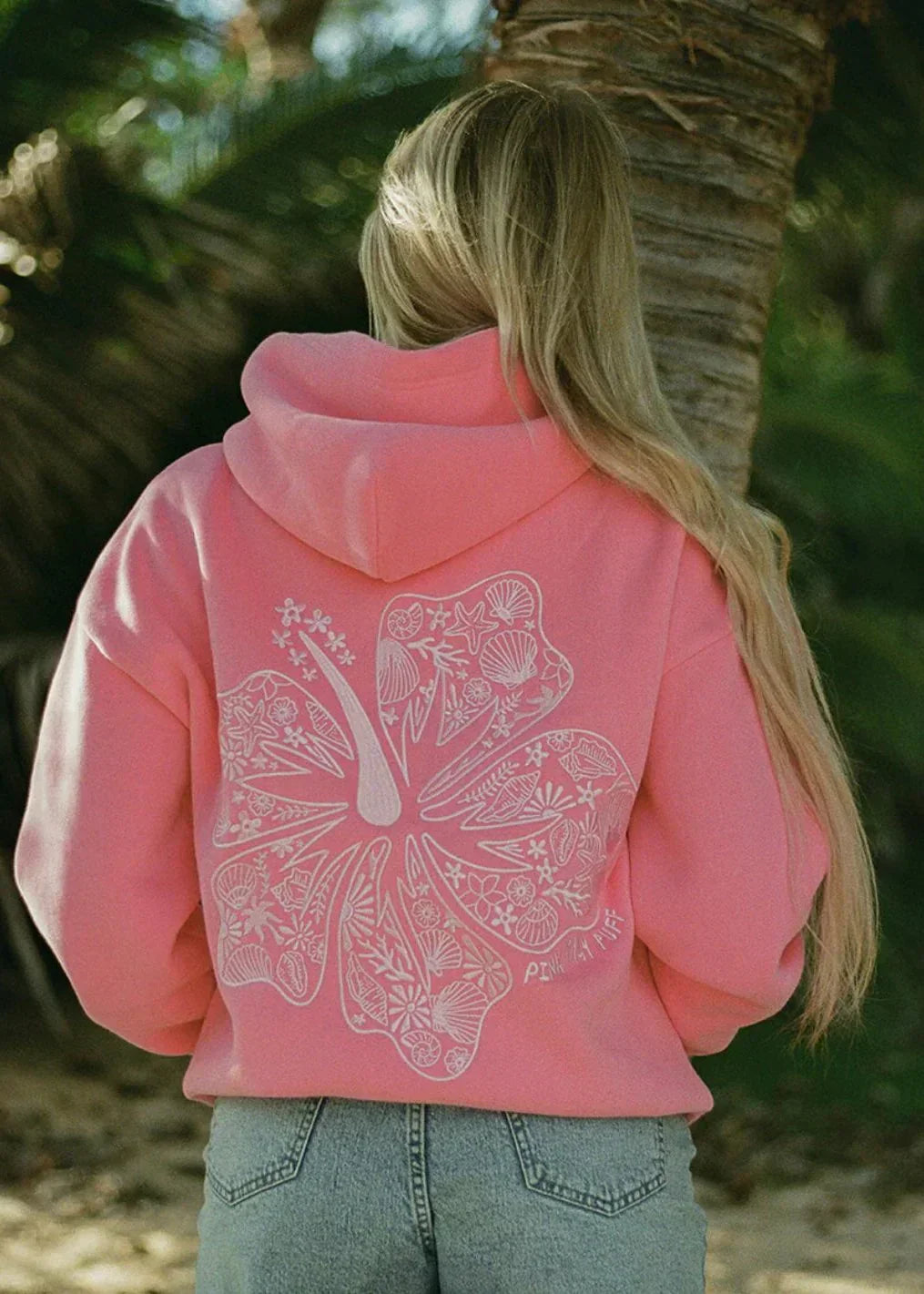 Sofia – Sweat à Capuche Motif Floral
