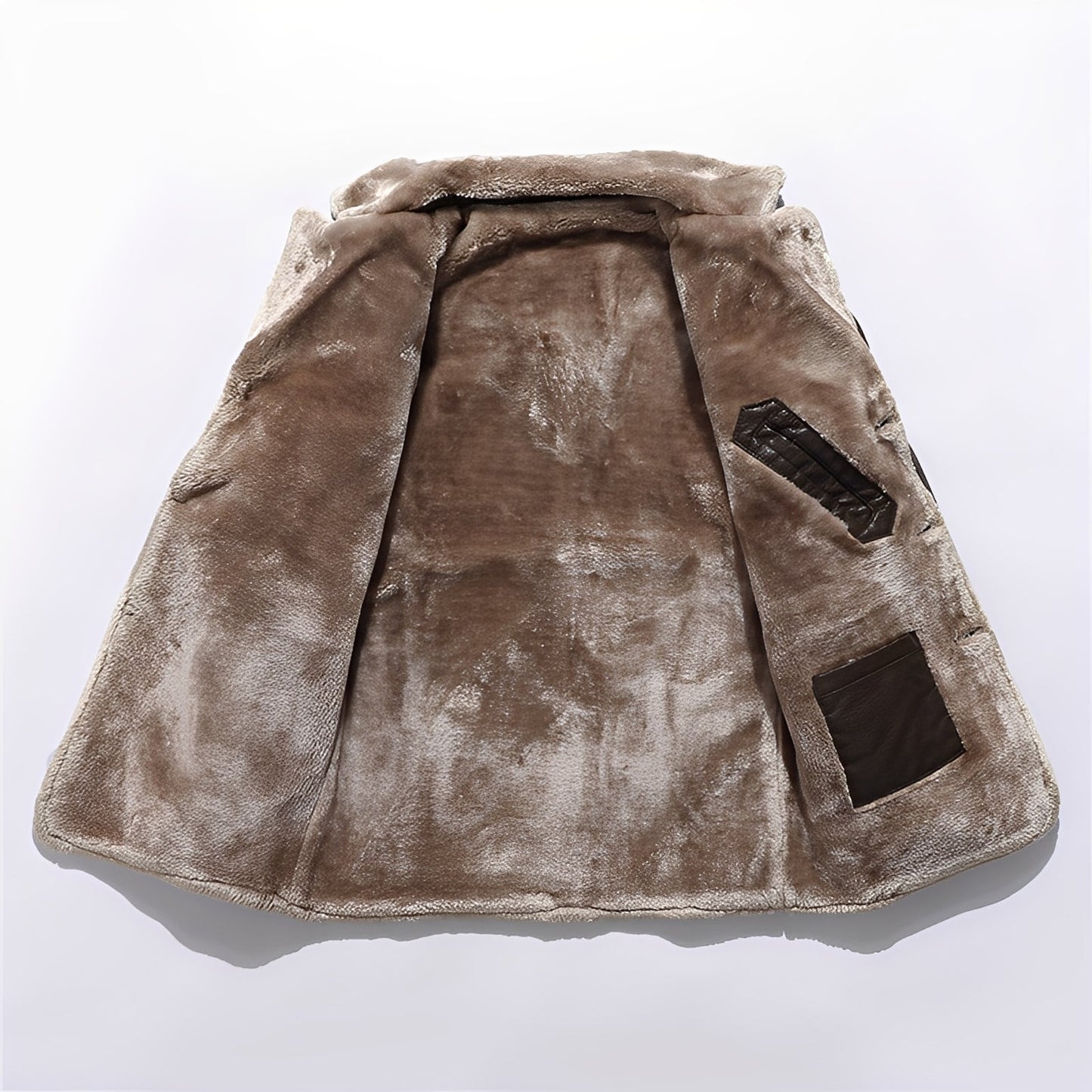 Wilton - Veste en fausse fourrure chaude et détendue pour hommes