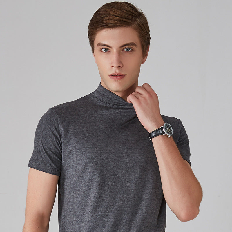 Éloi – T-shirt à col roulé anti-transpiration