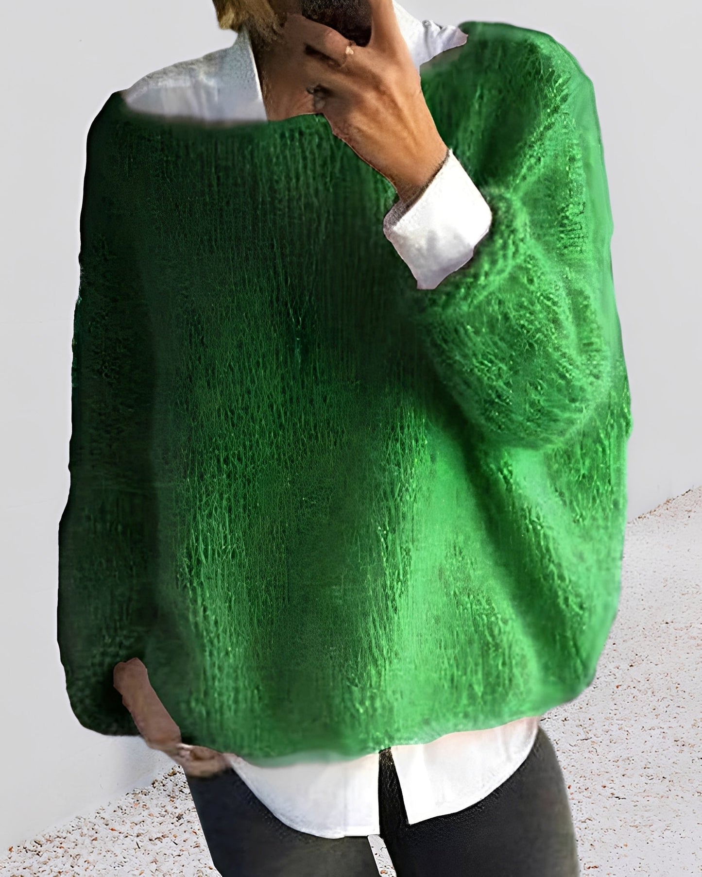 Sarah – Pull Col Rond Coloré