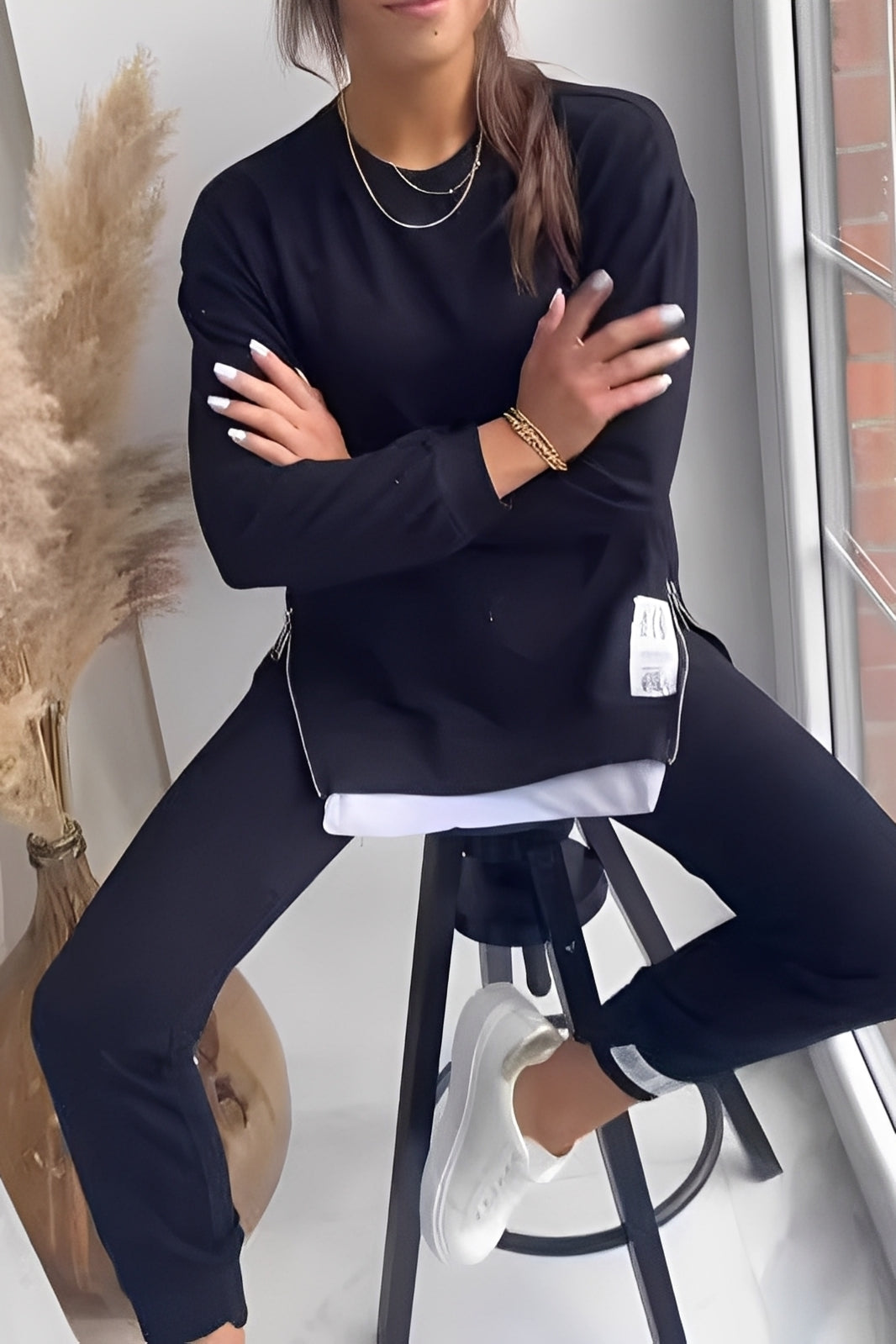 Kristine - Ensemble décontracté de sweat et pantalon pour femmes