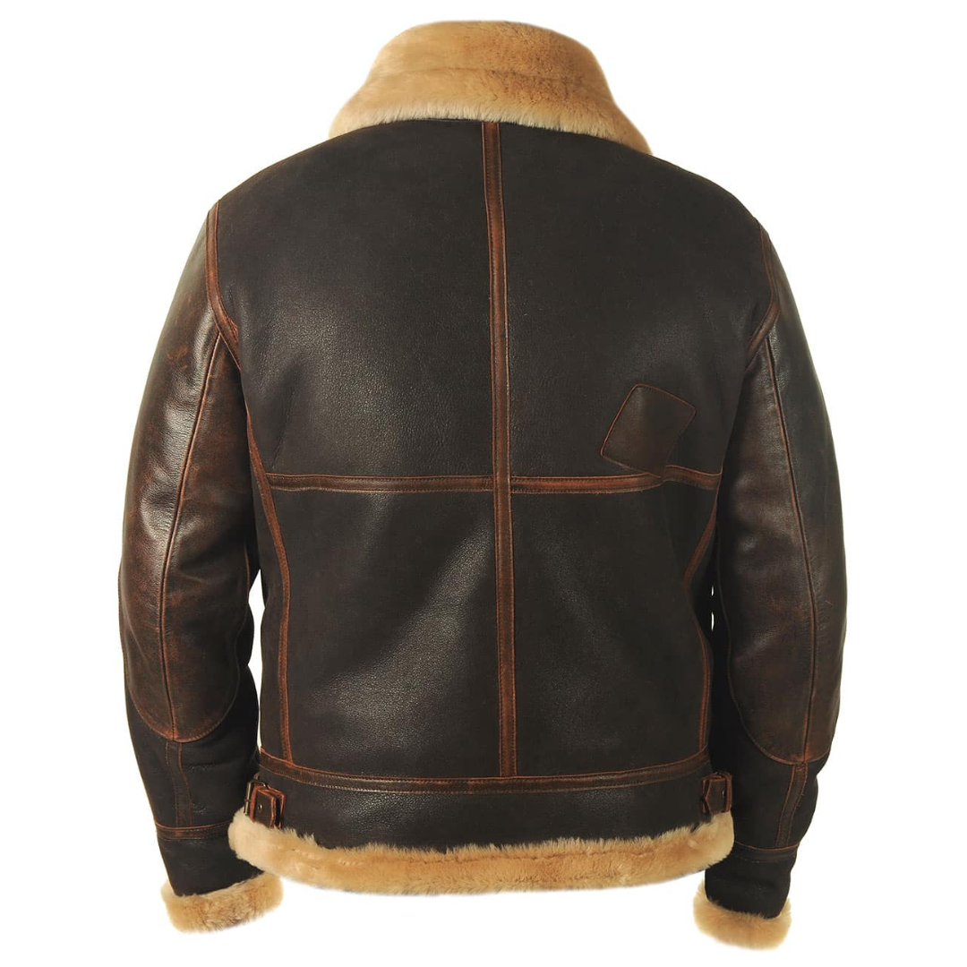 William - Manteau épais et chaud pour hommes au style rétro