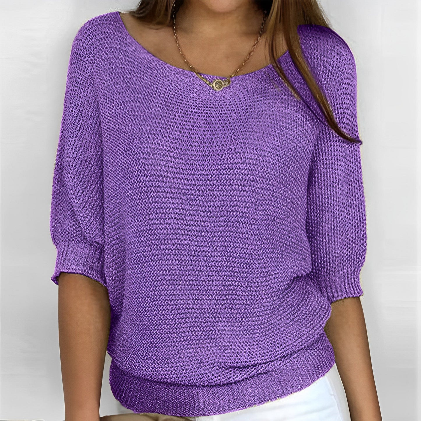 Leonie – Élégant Débardeur-Pull-Shirt