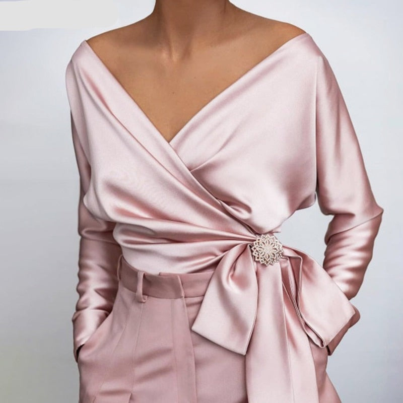 Claudia – Légère Blouse en Soie