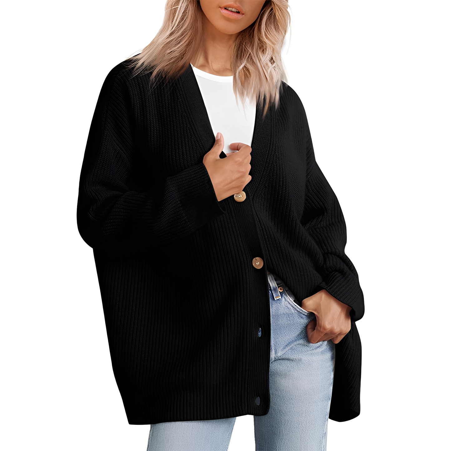 Christal - Grand gilet décontracté pour femmes