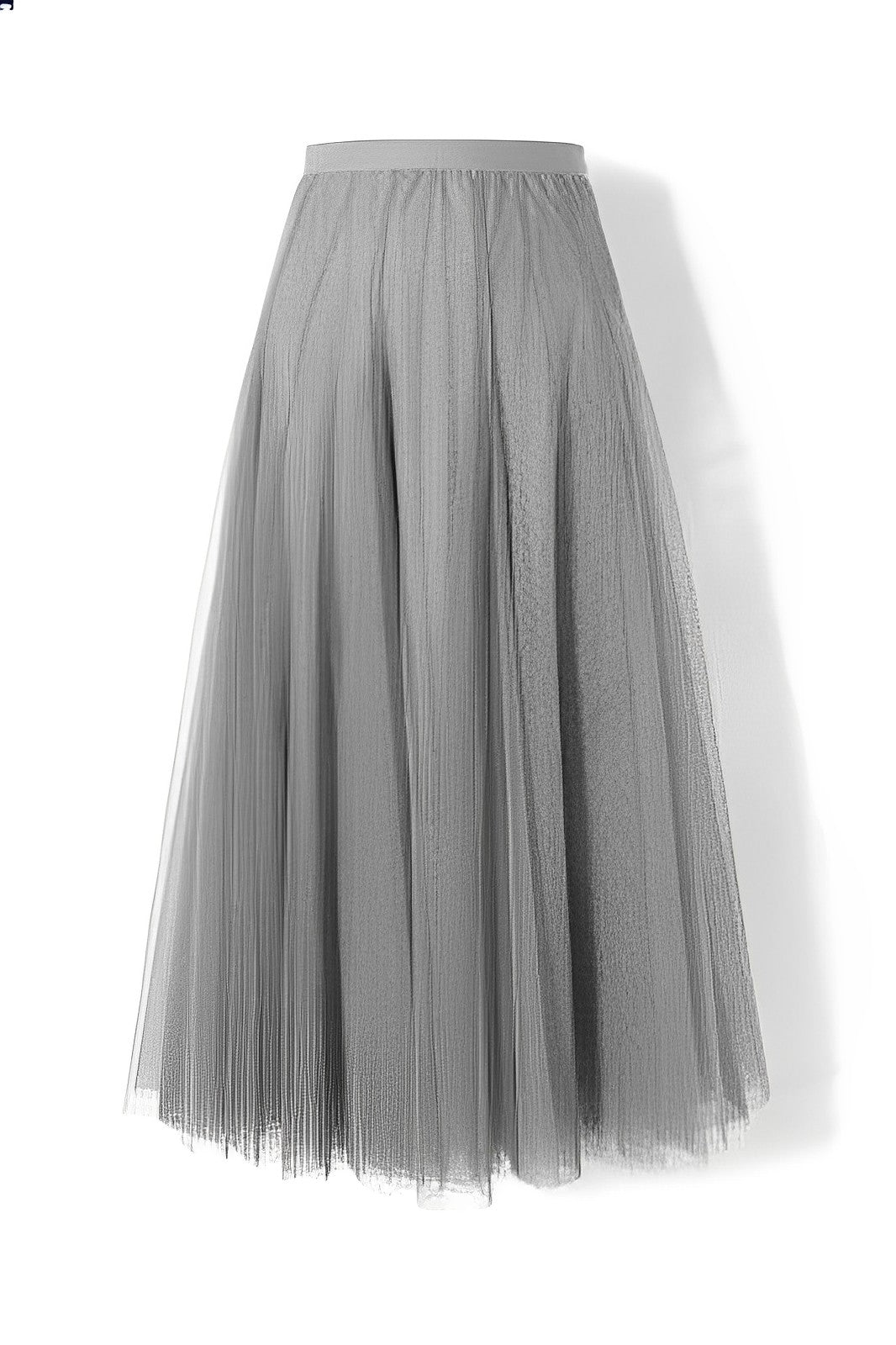 Maleah – Jupe midi plissée en tulle