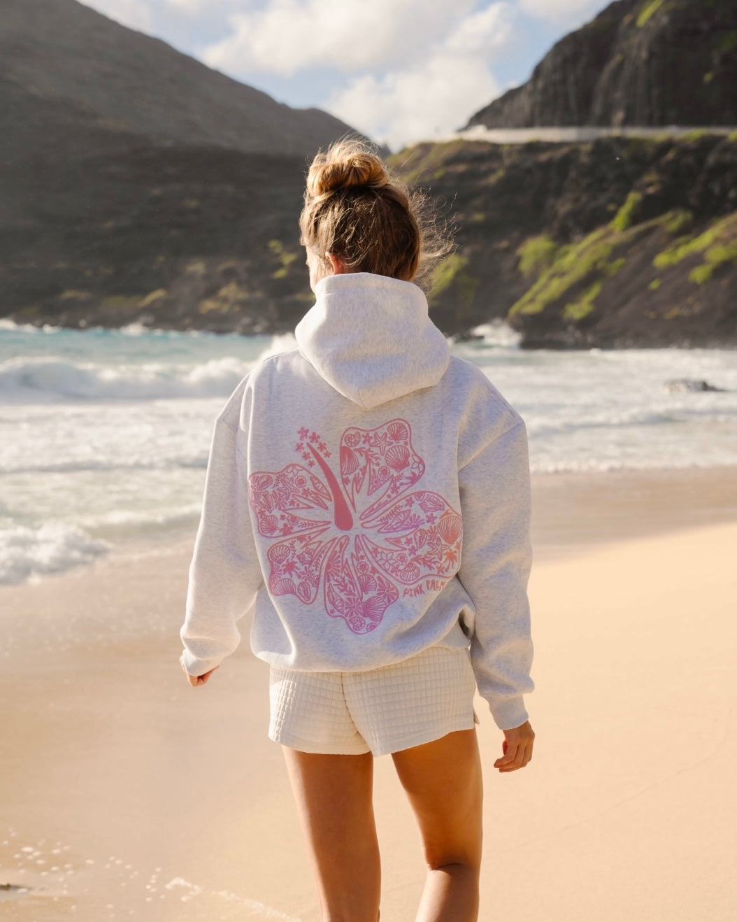 Sofia – Sweat à Capuche Motif Floral