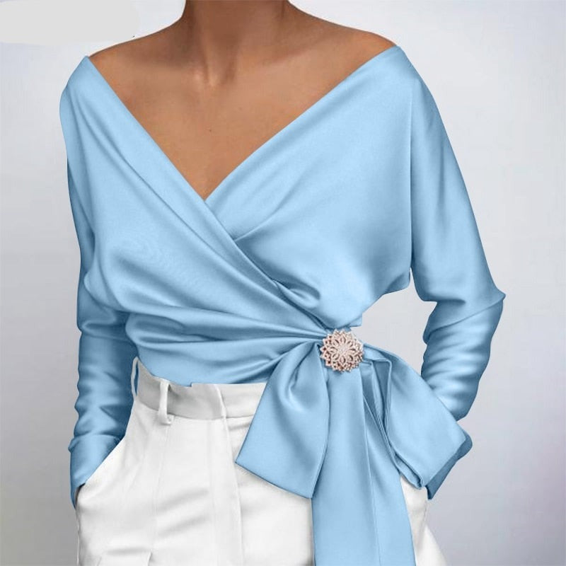 Claudia – Légère Blouse en Soie
