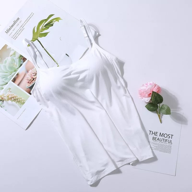 SilkySecure – Top avec Soutien-Gorge Intégré