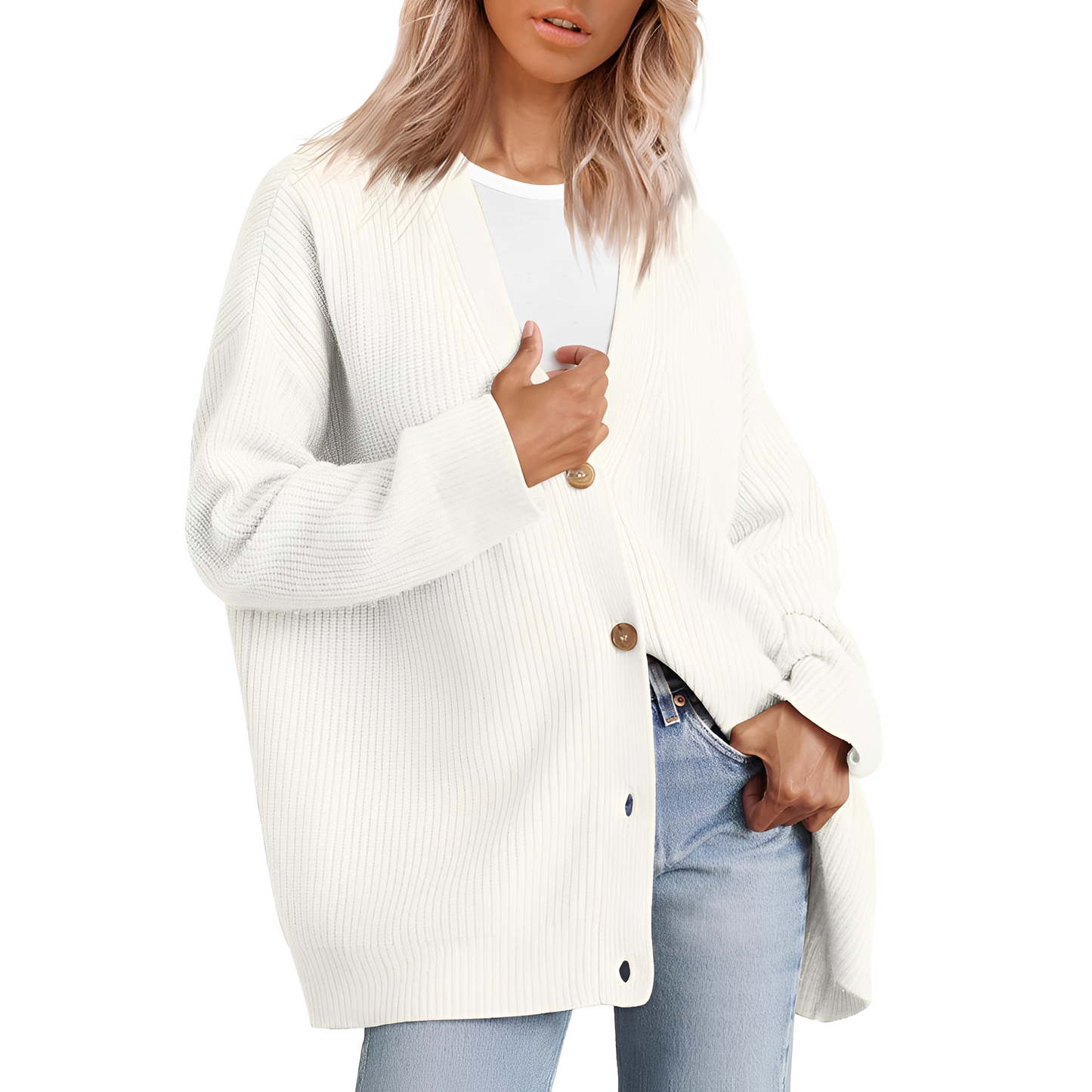 Christal - Grand gilet décontracté pour femmes