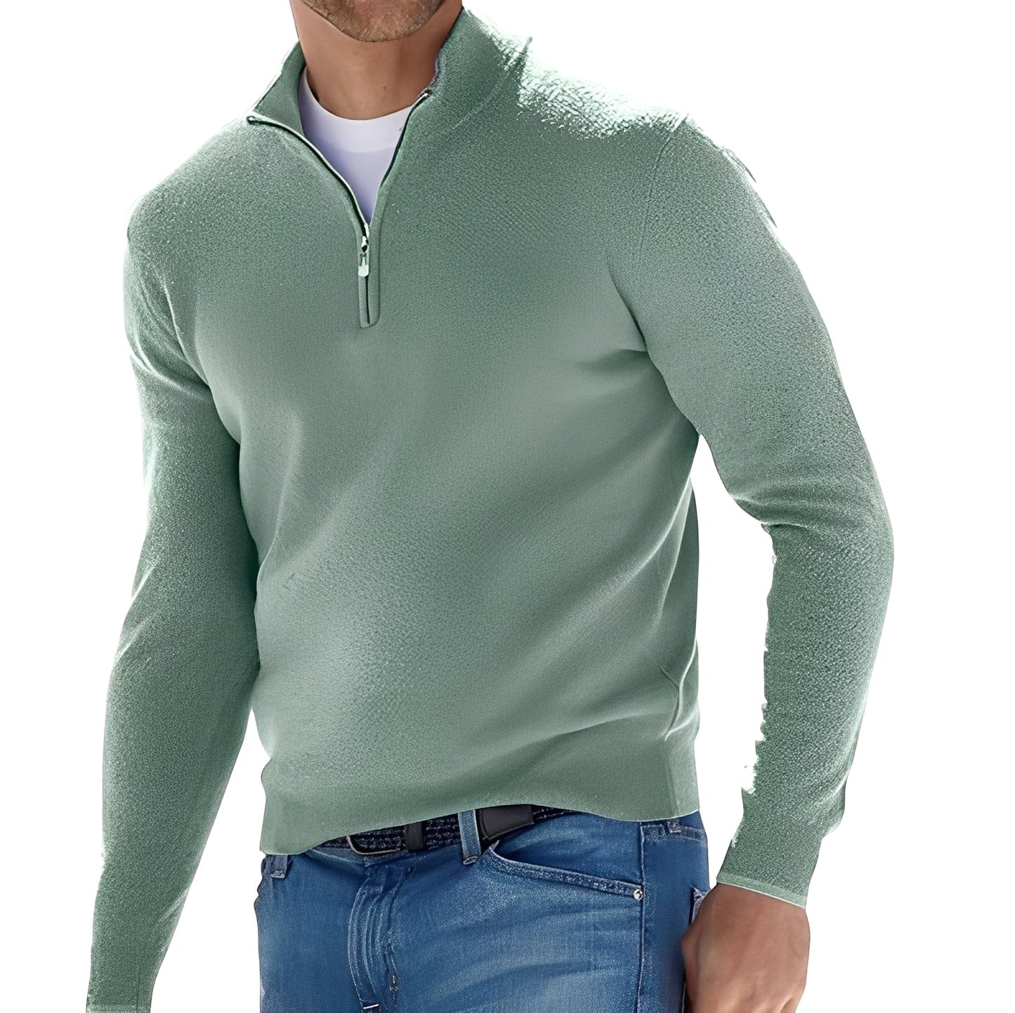 Kennith - Sweat ample à zip pour hommes