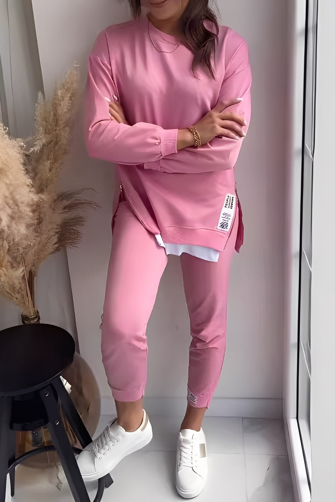 Kristine - Ensemble décontracté de sweat et pantalon pour femmes