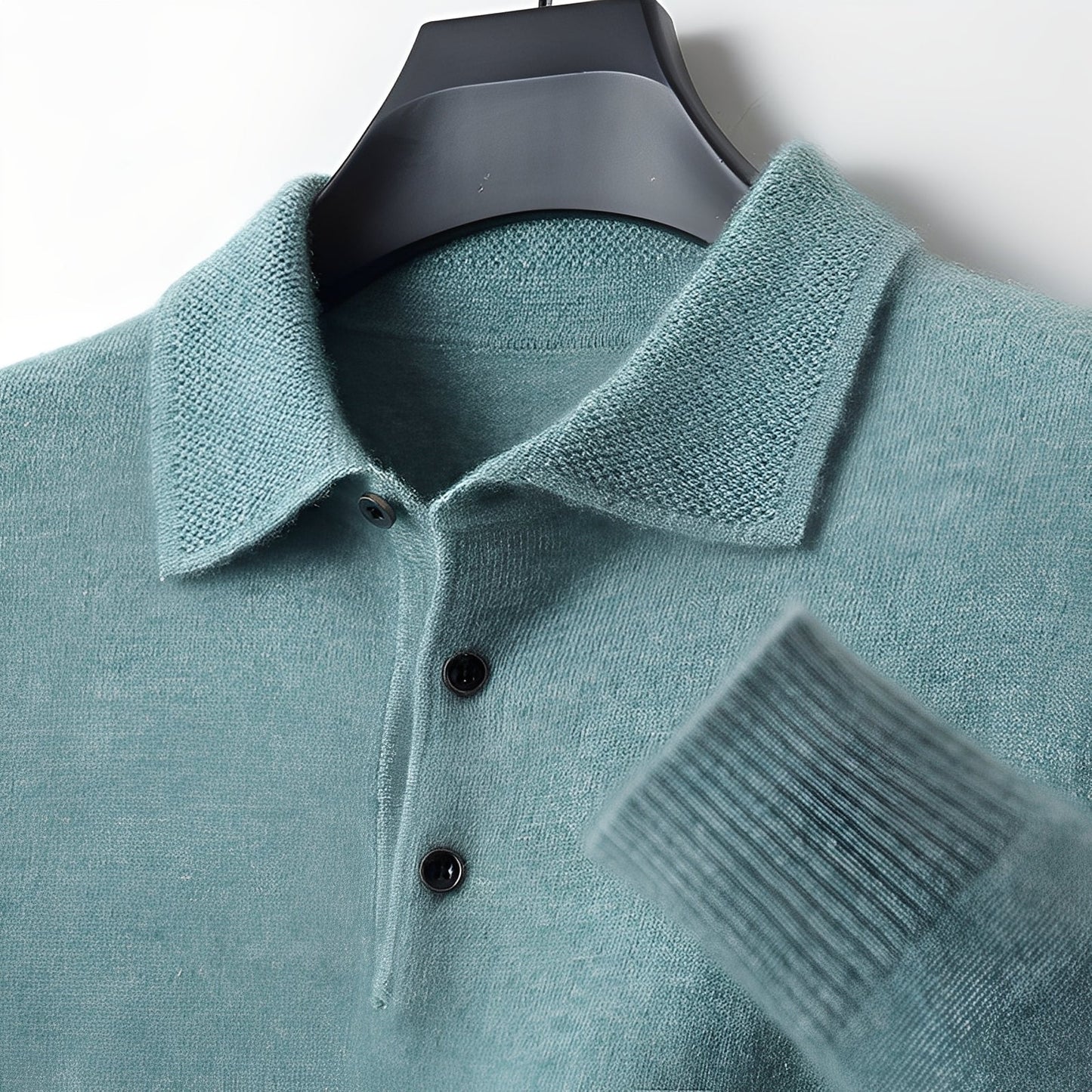 Romilly - Pull Polo en Cachemire Élégant pour Hommes