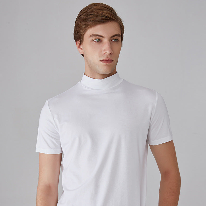 Éloi – T-shirt à col roulé anti-transpiration