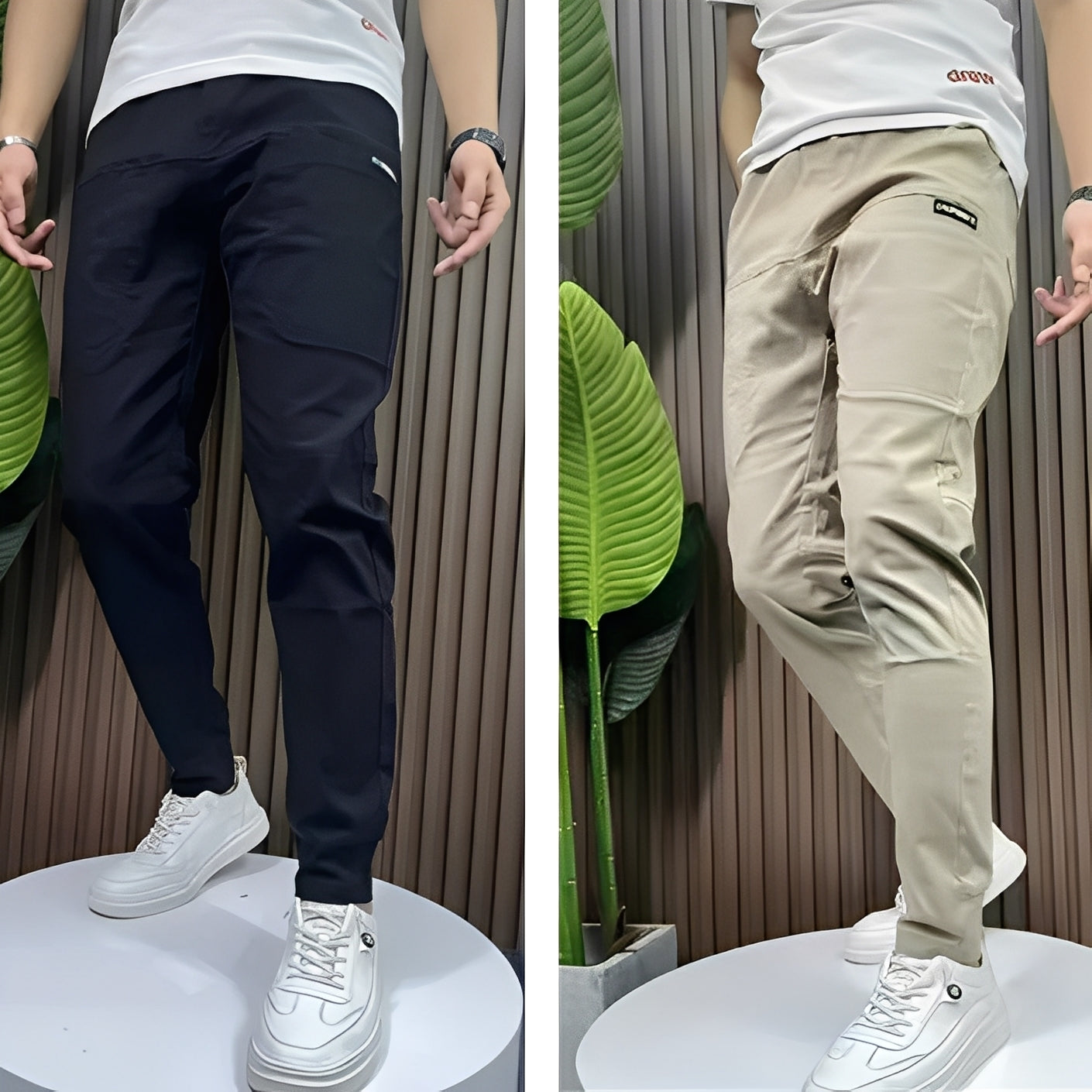 Raynard - Pantalon cargo élastique et élégant pour hommes