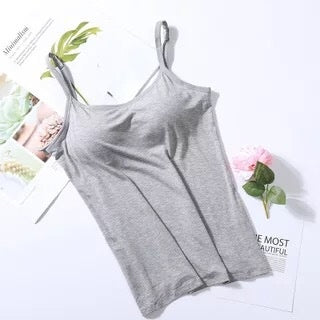 SilkySecure – Top avec Soutien-Gorge Intégré
