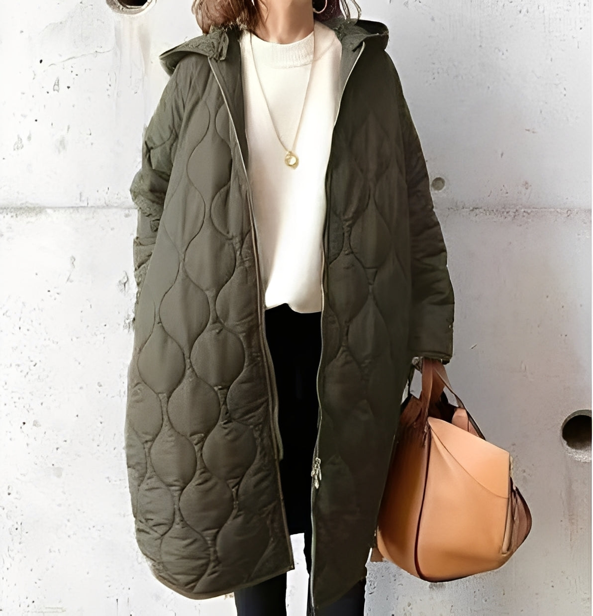 Krystine - Manteau décontracté avec capuche pour femmes