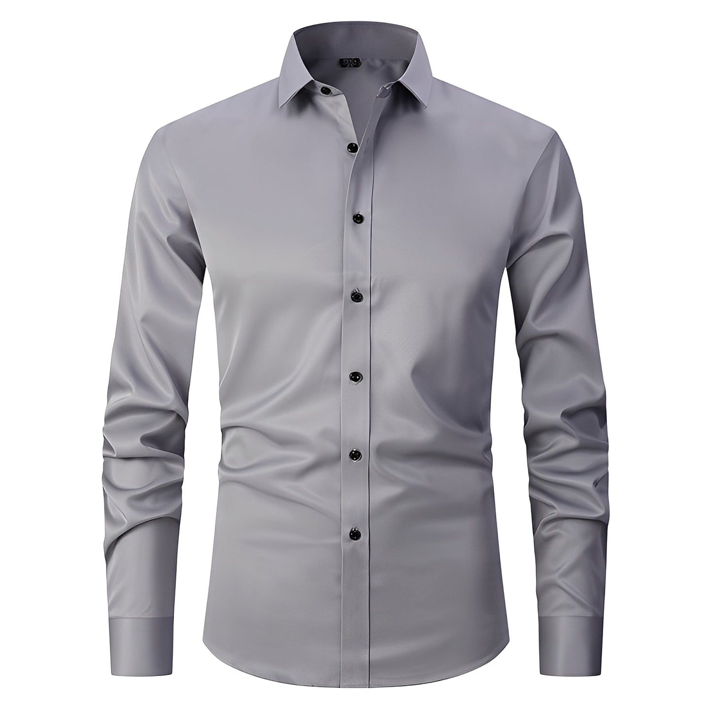 Elton - Chemise homme ajustée et élastique
