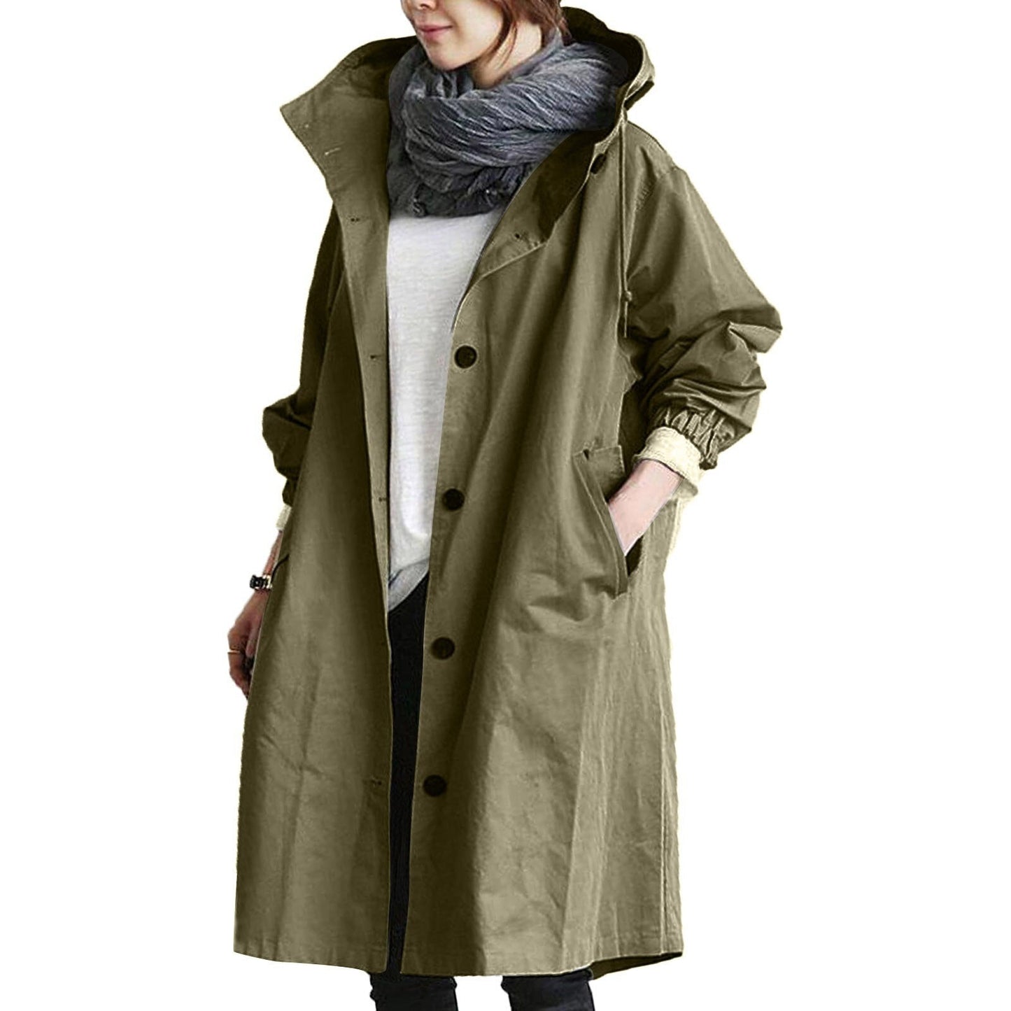 Lara – Imperméable Manteau de Pluie Femme Long