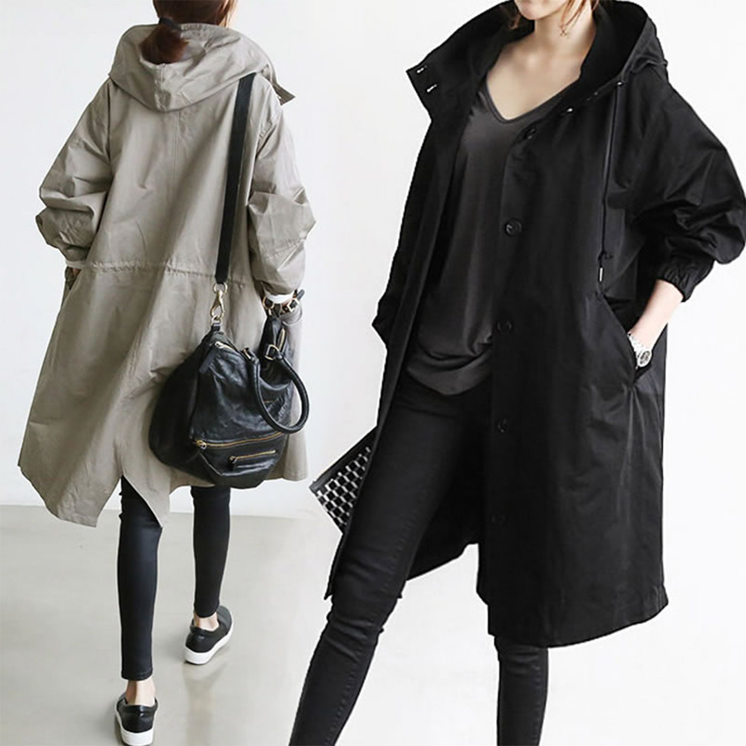 Lara – Imperméable Manteau de Pluie Femme Long