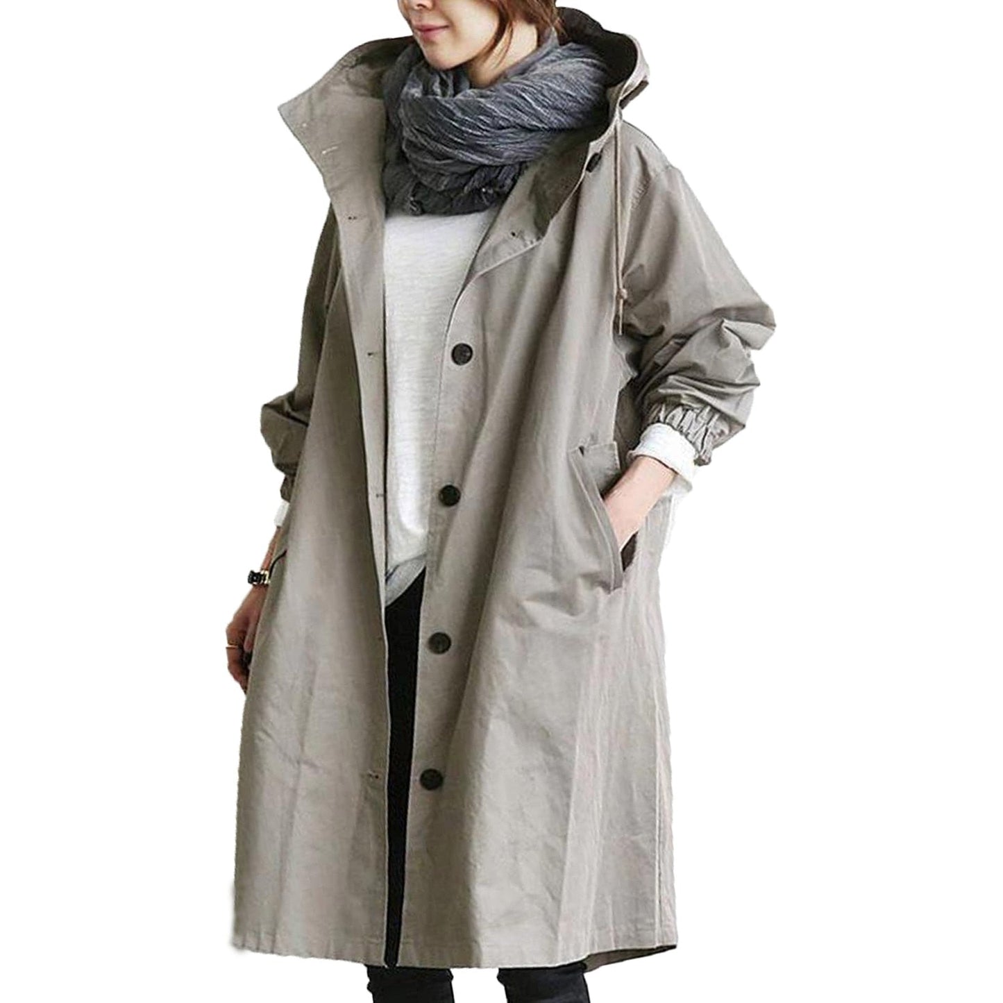 Lara – Imperméable Manteau de Pluie Femme Long